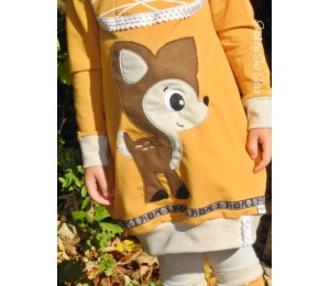 Stickserie - Waldleben Appli